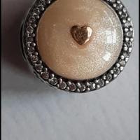 Charm raro "Cuore Prezioso" Pandora - Arg. 925