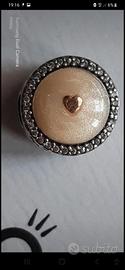 Charm raro "Cuore Prezioso" Pandora - Arg. 925