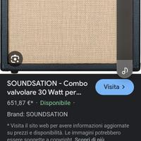 amplificatore per chitarra elettrica