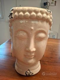 Portavaso Vaso orientale viso testa