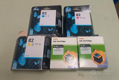 Cartucce (HP 82) originali sigillate
