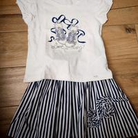 Completo pantaloncini  e t-shirt Mayoral tg 8 