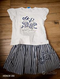 Completo pantaloncini  e t-shirt Mayoral tg 8 