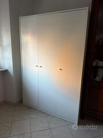 Armadio IKEA bianco 3 ante