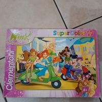 puzzle super color Winx