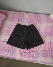 pantaloncino nero elegante 