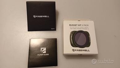 Filtri ND PL Freewell per DJI pocket 2 