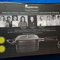 Padella doppio grill MasterPRO Foodies Collection