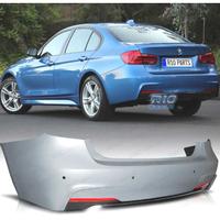 PARAURTI POSTERIORE BMW F30 LOOK M PDC DOPPIO USCI