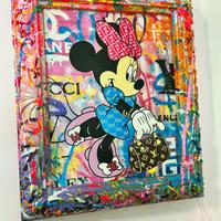 Quadro Disney Luxury Minnie mouse PopArt moderna