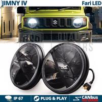 Coppia FARI LED 7'' per SUZUKI JIMNY 4 Luce Bianca