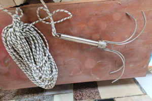 Ancora antiincaglio acciaio