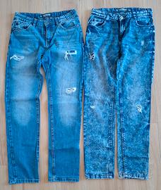 jeans trn x 2 pezzi età 14+