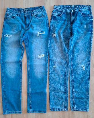 jeans trn x 2 pezzi età 14+