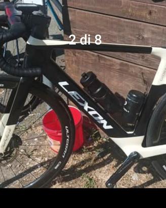 bicicletta da corsa Lexon full carbon taglia M 54