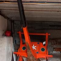 Antico carro agricolo da buoi
