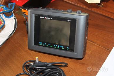 TV TFT anni 80 vintage IRRADIO pacco batterie e ca