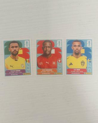 3 Figurine Panini Mondiali 2026 edizione americana