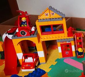 Set Costruzioni UnicoPlus Pompieri