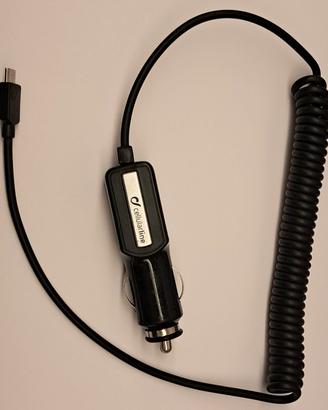 Cavo Cellularline MicroUSB – Accendisigari
