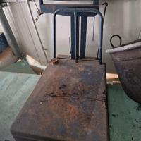 bilancia basculla in ferro