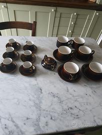 blocco tazze tazzine zuccheriera Letizia 