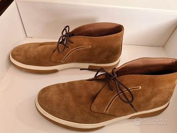 Stivaletti da uomo Salvatore Ferragamo in camoscio