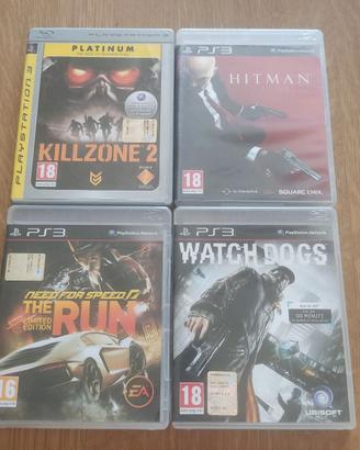 Lotto 4 Giochi Playstation PS3