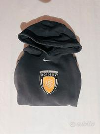 Felpa con cappuccio Nike nera