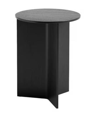 Tavolino Slit table HAY rovere tinto nero