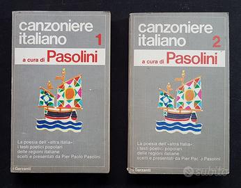 Canzoniere italiano, a cura di Pasolini - 2 volumi
