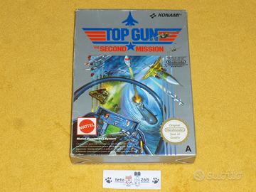 TOP GUN SECOND MISSION Nintendo Nes 8 bit