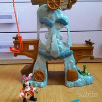 Covo dei pirati di uncino e jake fisher price
