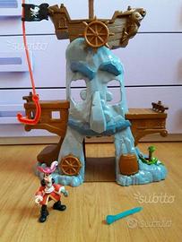 Covo dei pirati di uncino e jake fisher price