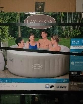 Piscina Idromassaggio Gonfiabile Bestway LAY-Z-SPA