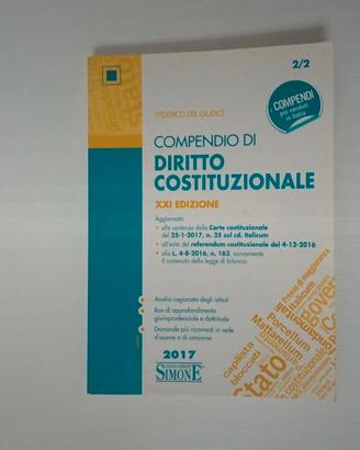 Compendio di diritto costituzionale 
