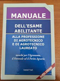 Manuale esame abilitante agrotecnico agronomo