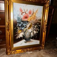 Dipinto ad Olio “Vaso di Fiori”