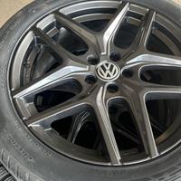 Cerchi in lega da 19 per vw tiguan 2018