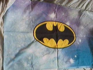 Federa per Cuscino/arredo-poster BatMan e SuperMan