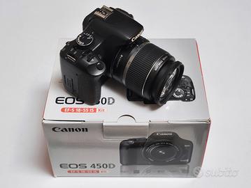 Canon EOS 450D con 18-55 mm