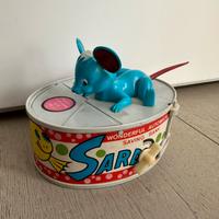 Salvadanaio vintage scatola sardine