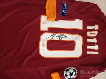 Maglia as roma Francesco Totti Champions 2014
