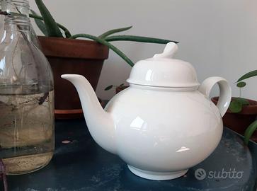 Teiera porcellana Royal Bone China Royal White