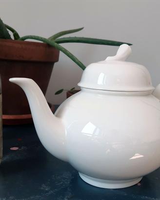 Teiera porcellana Royal Bone China Royal White