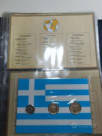 set monete Grecia 