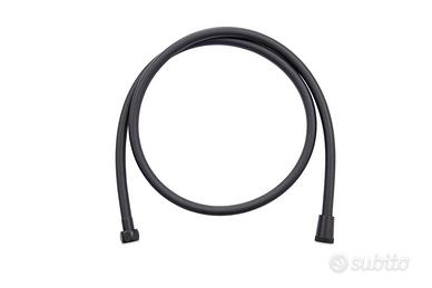 Tubo Doccia nero Opaco 175 cm