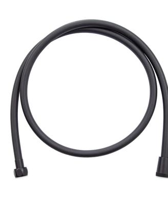 Tubo Doccia nero Opaco 175 cm