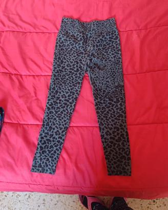 leggings leopardati 