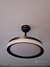 philips atlas lampadario ventilatore a soffitto 